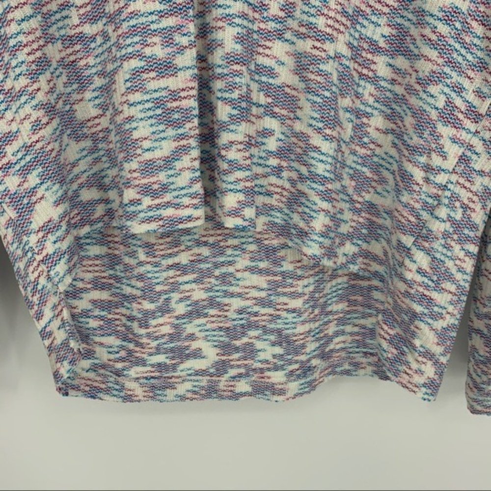 Code Mode Multi Color V Neck Sweater Small - Picture 10 of 10